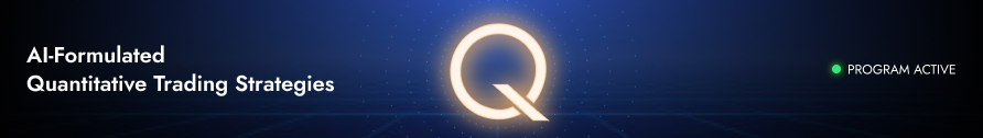 Q - AI-Formulated Quantitative Trading Strategies Banner